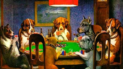 dogs gambling|The Story Behind the “Dogs Playing Poker” Painting – BetMGM.